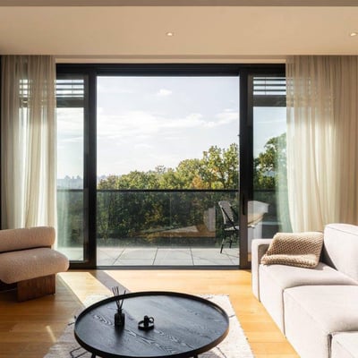 Vermietung einer wunderschönen, geräumigen 3-Zimmer-Wohnung, 107 m², Stadtteil Dedinje, Belgrad, Serbien